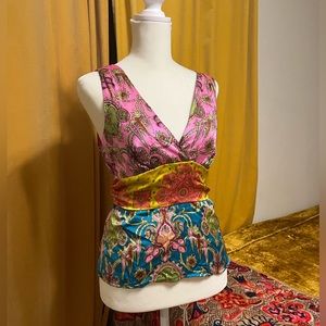 ALICE & OLIVIA - 100% silk blouse!